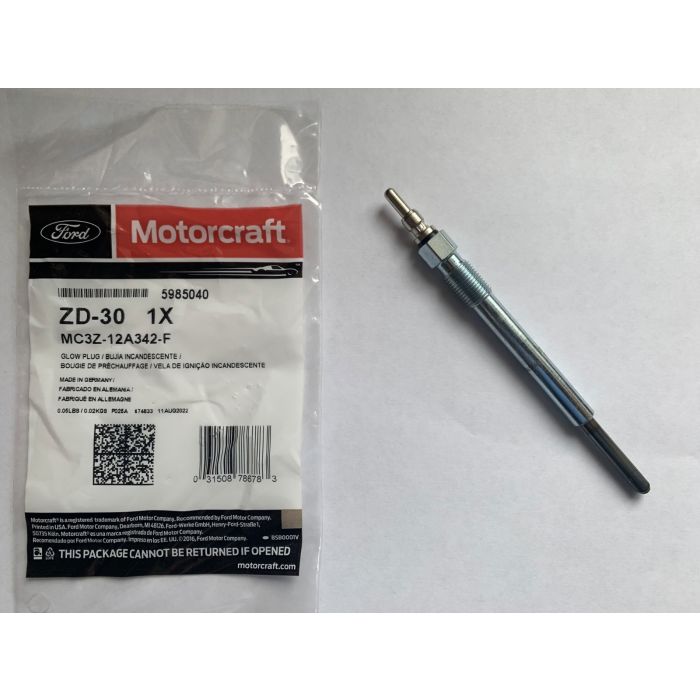 #14-071 MOTORCRAFT ZD-30 GLOW PLUGS 94-03 7.3L