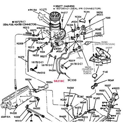 #6-029 1996-1997 FUEL RETURN LINE