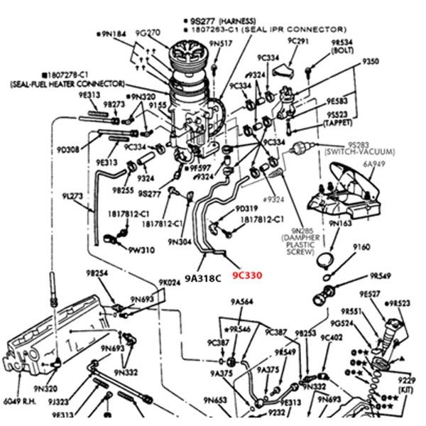 #6-028 1996-1997 FUEL SUPPLY LINE