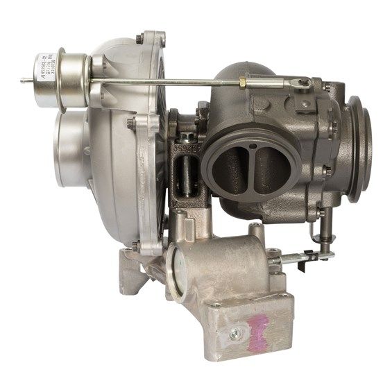 #14-112 GARRETT GTP-38 NEW TURBO WITH EBPV PEDESTAL AND OUTLET