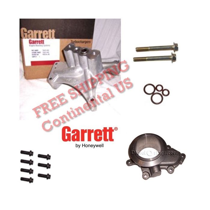 #14-120 GARRETT NON EBPV TURBO PEDESTAL AND OUTLET COMBO KIT 1999.5-2003 7.3L