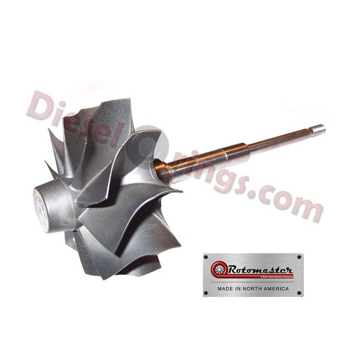 #14-203 ROTOMASTER GTP-38 TURBINE WHEEL/SHAFT 99.5-03 7.3L F SERIES
