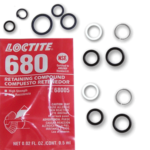 #8-002EX EXTENDED HPOP O-RING KIT WITH PUMP HOSE FITTING REPAIR KITS 1994-2003