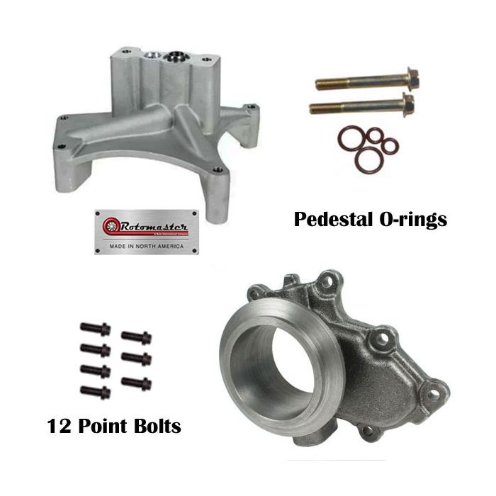 14220 ROTOMASTER NON EBPV TURBO PEDESTAL AND OUTLET COMBO KIT 1999.5
